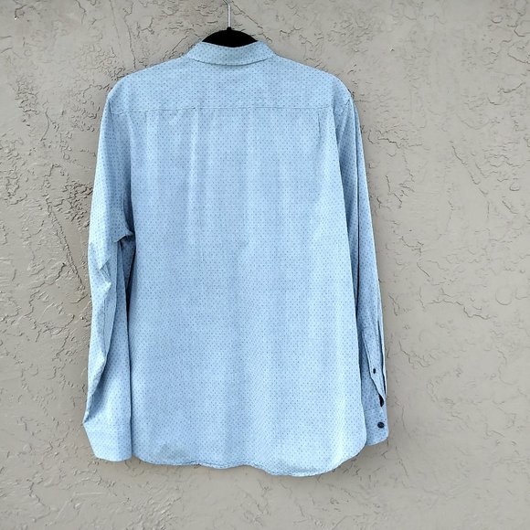 MICHAEL KORS BUTTON DOWN LONG SLEEVE DRESS SHIRT - Picture 3 of 7